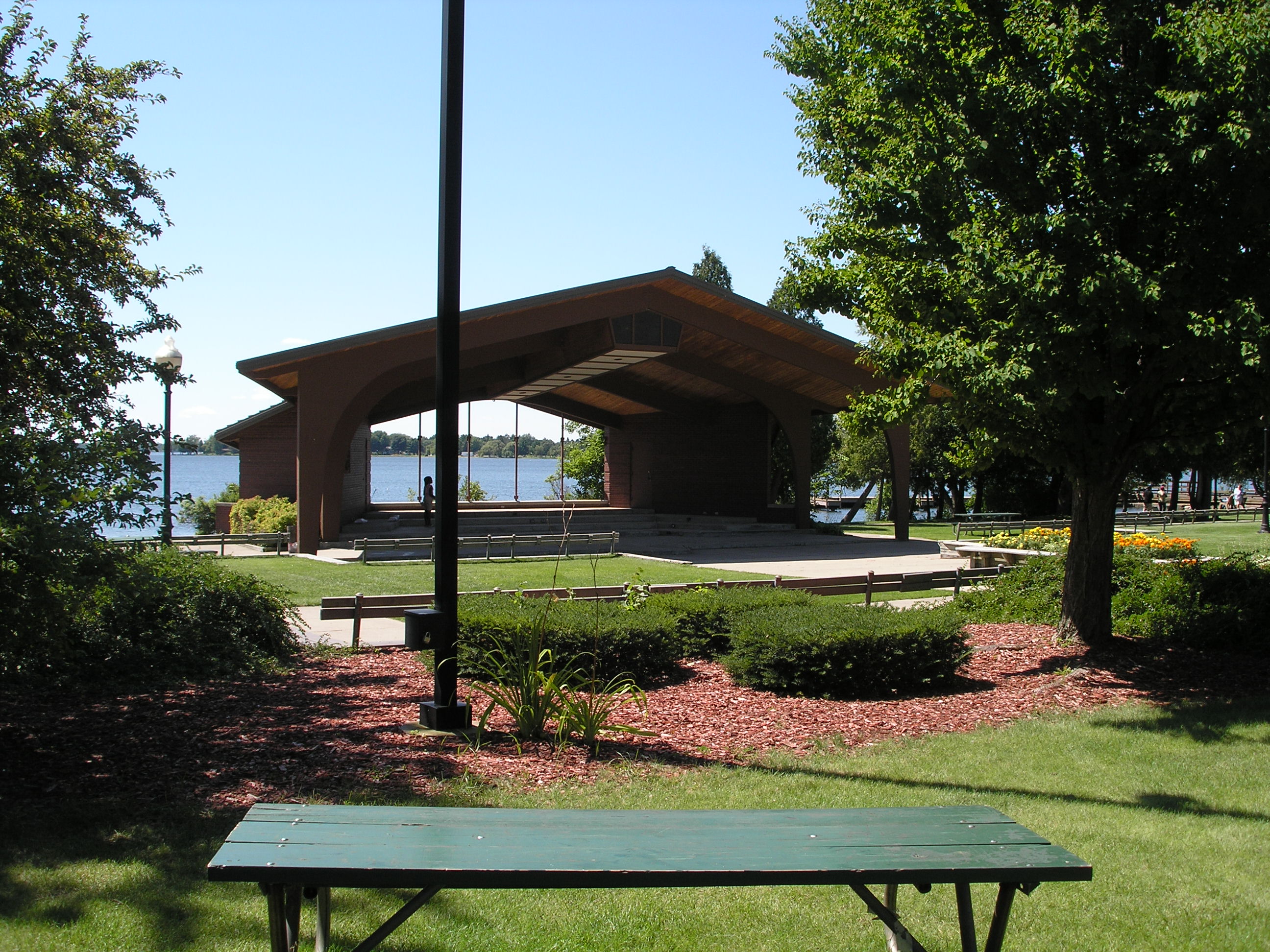 Picnic Tables and Shelter